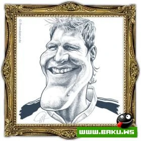 Mehshur Futbolchularin Karikaturalari