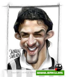 Mehshur Futbolchularin Karikaturalari