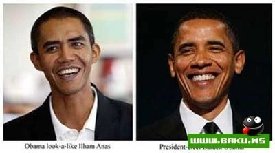 Barak Obamanın bənzəri tapıldı