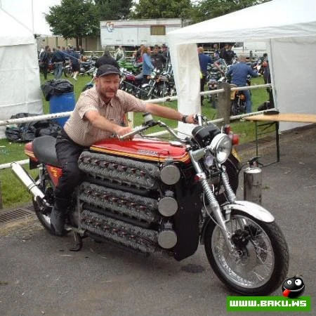 48 Silindirli Motosikl