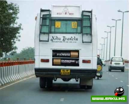 Avtobus uzerinde Super reklamlar