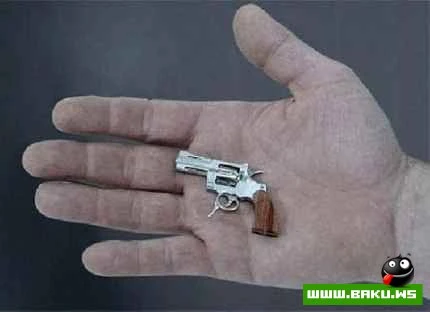 En kichik Revolver tapancasi