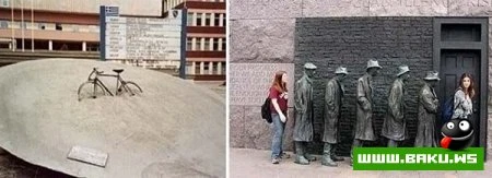 Hеобычные памятники