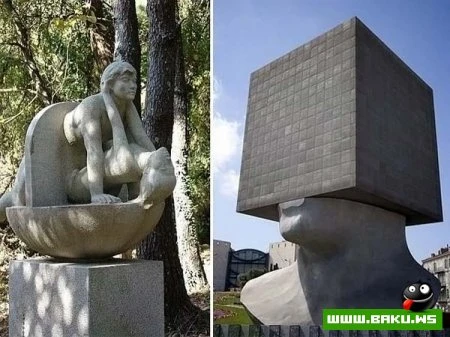Hеобычные памятники