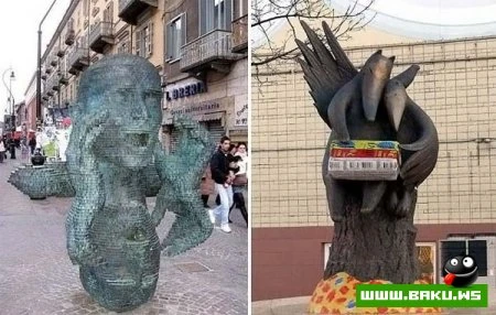 Hеобычные памятники