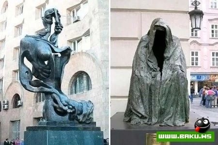 Hеобычные памятники
