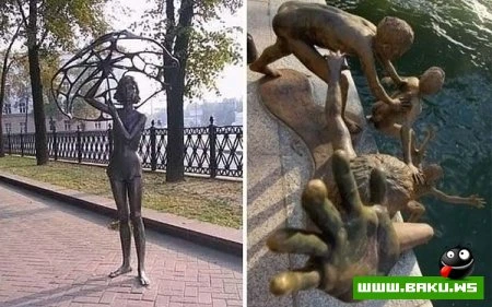 Hеобычные памятники