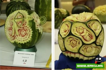 Yзоры на арбузе