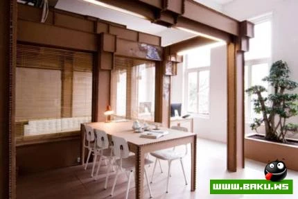Karton Kagizdan Hazirlanan Mebel