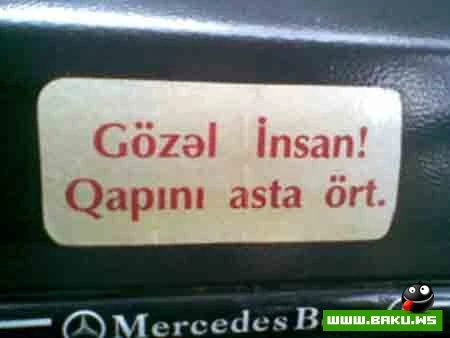 Milli Yumorsuz Azerbaycan olmaz :)
