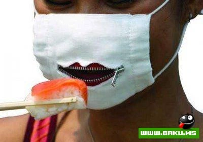 Qripden mudefie olunmaq uchun maskalar