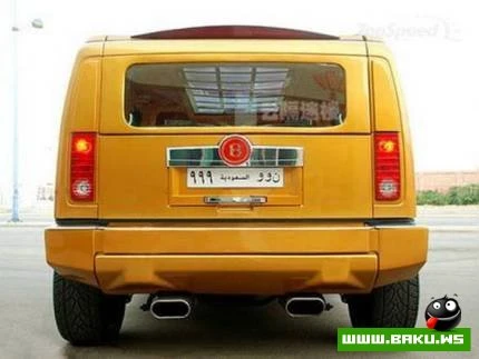 Hummerdən hazırlanmış Bentley