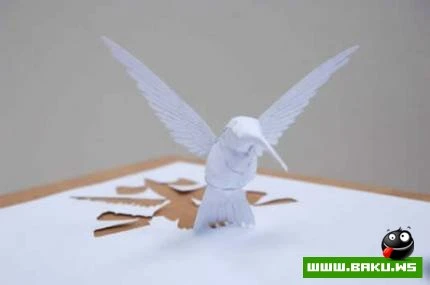 Kagızdan hazırlanmış fiqurlar