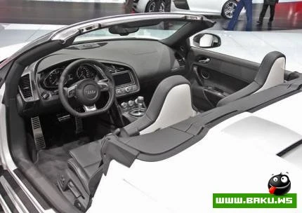 Təqdimatda Audi R8 Spyder