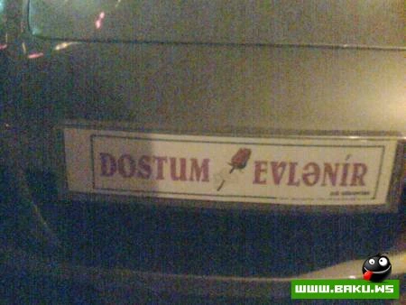 Dostum Evlənir