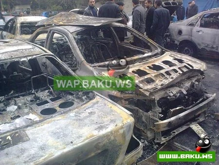 В 8 микрорайоне,сгорела стоянка