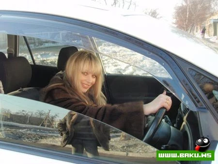 Девушки за рулем (53 фото)