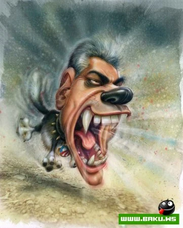 Mehşur ressam Gary Locke-un el işleri
