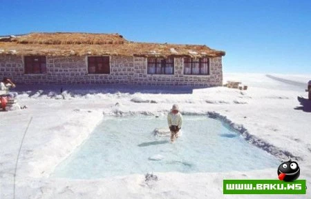 Уникальная гостиница из соли