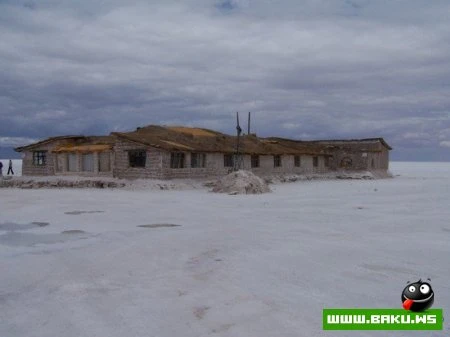 Уникальная гостиница из соли