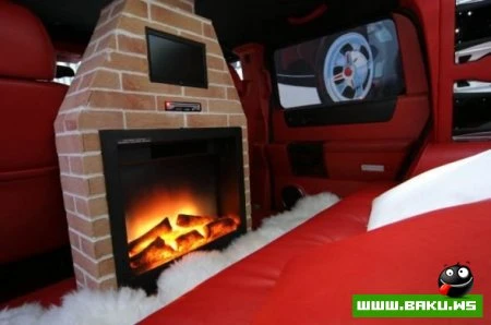 Пацанский HUMMER Деда Мороза