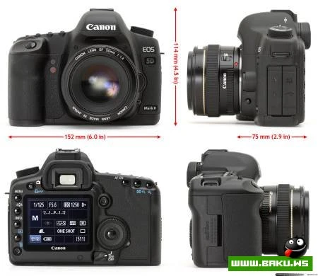 Xəyallari reallaşdıran fotoaparat [Canon EOS 5D Mark II]