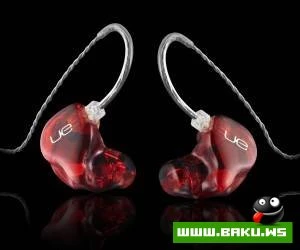 Наушники-вкладыши Ultimate Ears 18 Pro по 6 динамиков для каждого уха