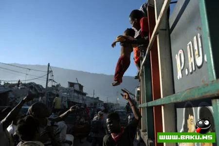 Haiti-dən dəhşətli xəbər və şəkillər