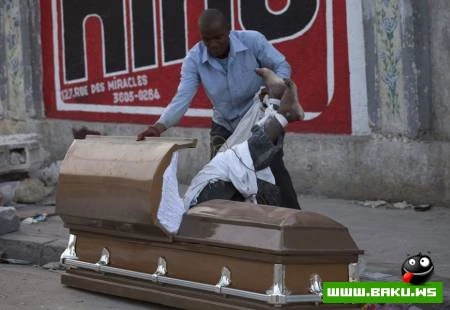 Haiti-dən dəhşətli xəbər və şəkillər