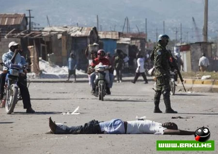 Haiti-dən dəhşətli xəbər və şəkillər