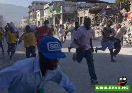 Haiti-dən dəhşətli xəbər və şəkillər