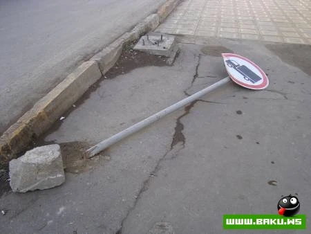 Yerli Sürücülərə işarə lazım deyil!