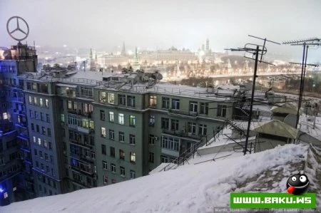 Фотографии ночной Москвы