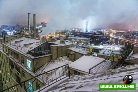 Фотографии ночной Москвы