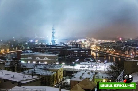 Фотографии ночной Москвы