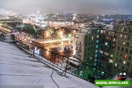 Фотографии ночной Москвы