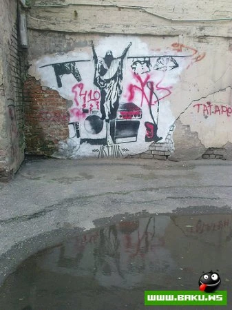 Рисунки на улицах