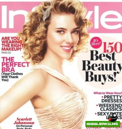 Скарлетт Йоханссон на обложке InStyle (ФОТО)