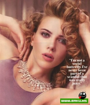 Скарлетт Йоханссон на обложке InStyle (ФОТО)
