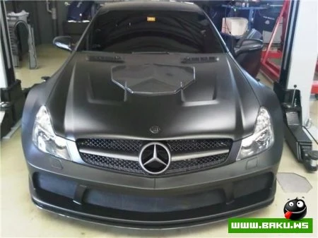 Спецзаказ для шейха: Mercedes-Benz SL65 AMG Black Series ( Фото )