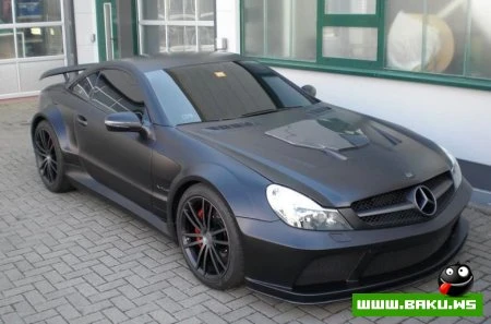 Спецзаказ для шейха: Mercedes-Benz SL65 AMG Black Series ( Фото )