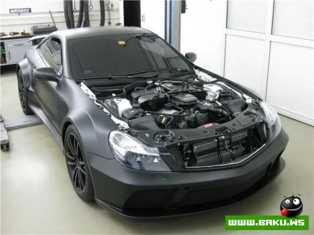 Спецзаказ для шейха: Mercedes-Benz SL65 AMG Black Series ( Фото )