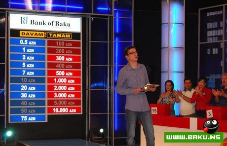 DAVAM YA TAMAM - BİR GECƏYƏ 2500 AZN QAZANDI