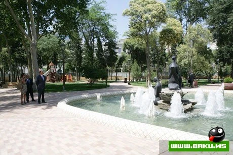 Yenilənmiş Fəvvarələr bağı