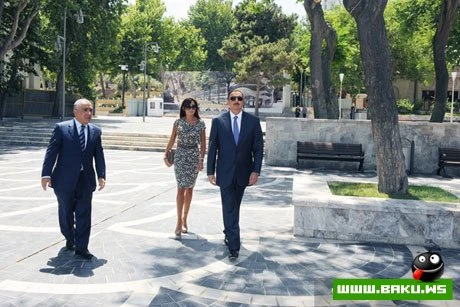Yenilənmiş Fəvvarələr bağı