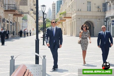 Yenilənmiş Fəvvarələr bağı