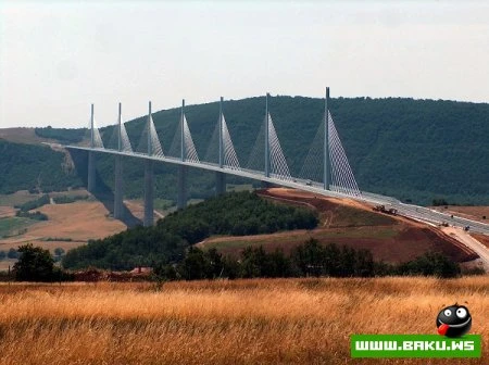 Виадук Мийо - самый высокий мост