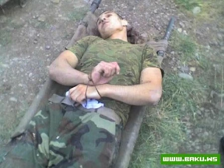 Ermənilər Mübariz İbrahimovun meyitinin şəkillərini yayıb! (4 FOTO)