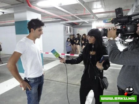 Участники «Best model of Azerbaijan 2010» устроили переполох на подземной парковке – ФОТО
