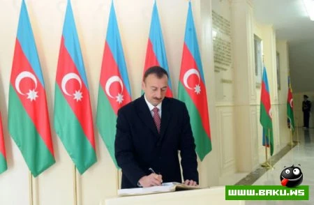 Президент Азербайджана принял участие в открытии Музея Государственного Флага - ФОТО